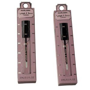 Marie Claire Eyelash & Brow Serum 2 Pack Lash Conditioning Treatment
